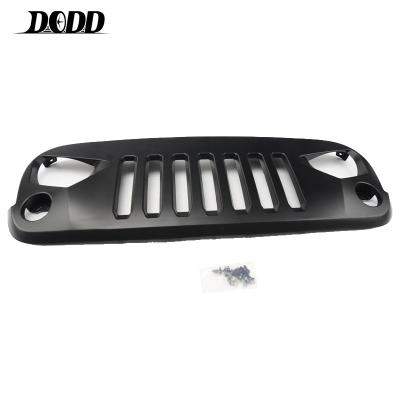 China ABS Car Part Modified Off Road Front Grill Fit For Jeep Wrangler Jk 2006-2018 for sale