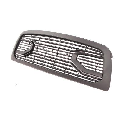 China Big Horn Chrome Grille+Replacement Black Wrapped ABS Shell Fit For Dodge Ram 2009-2012 1500 for sale