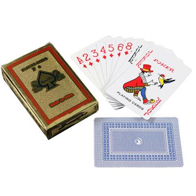 China Wholesale Paper Cheap Price Gold Playing Cards With High Quality for sale