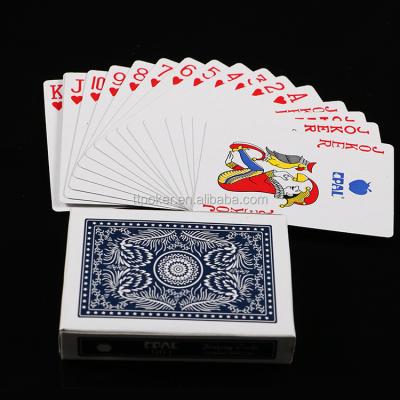 China Paper Custom Design Kinds Customized Giant Playing Cards With Porcelain for sale