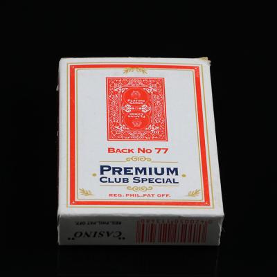 China New Paper Professional Customized 100% Waterproof Royal Plastic Playing Cards for sale