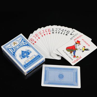 China Best Royal Paper Quality 100 Plastic Playing Cards With Hot Sale for sale