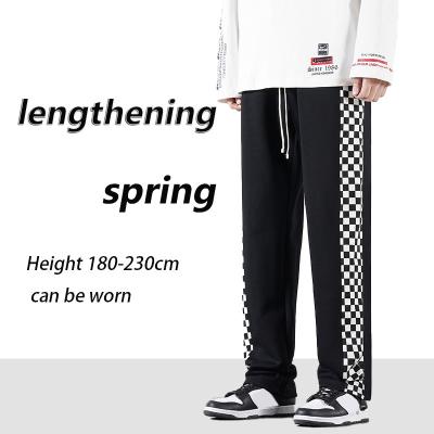 China Other High quality solid color straight leg outdoor sports tall men's pants casual pants plus size men's pants for sale