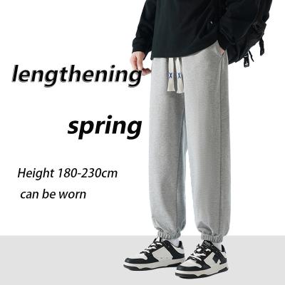 China Sustainable High quality solid color straight leg outdoor sports tall men's pants casual pants plus size men's pants for sale