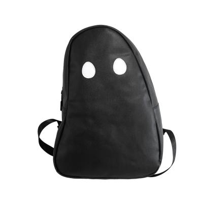 China High Quality PU Collage Men School Ghost Face Backpack Purse Bag Man for sale