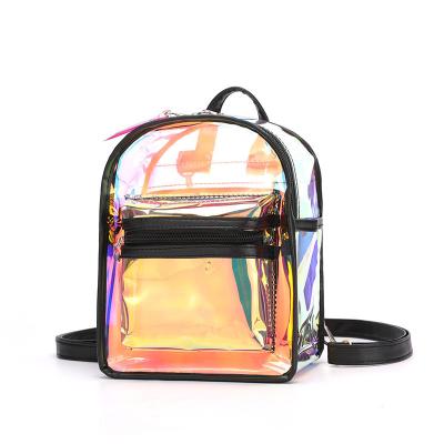 China 2022 Waterproof Smart Backpack PVC Backpack Women Black Mini Backpack Ladies for sale