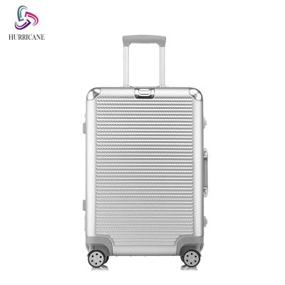 China Fashionable Outdoor ABS Aluminum Expander Luggage Spinner Suitcase 360 ​​Travel Handbags for sale