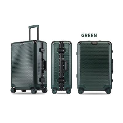 China School\Travel\etc Hard Case ABS Airport Size Long Distance Luggage 5 pieces set aluminum case for sale