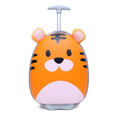 China Hot Selling 3d Cartoon Cute Airport Travel Hard Cartoon Kids Trolley Baby Luggage For Kid Eva Suitcase Small for sale