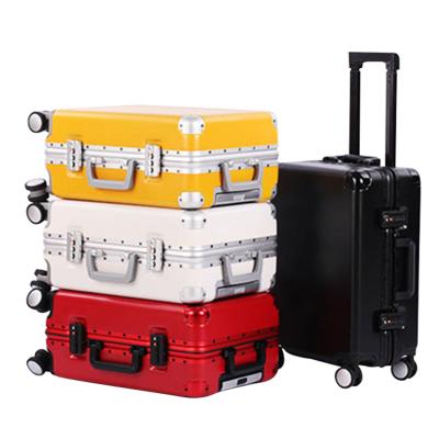 China Fashionable Custom Colorful Design Printed Classic High Quality Single Cabin Trolley Suitcase 3 Piece Travel Luggage Set ABS for sale