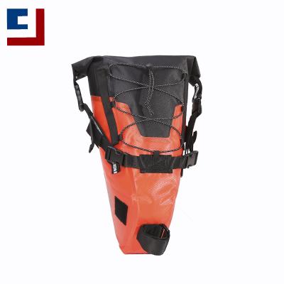 China Custom Fashion Durable Travel Bicycle Waterproof Bag Waterproof Bike Saddle Bag Wholesale for sale