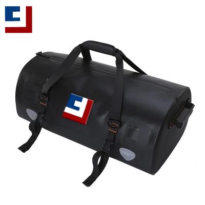 China Custom Waterproof 100% 30L TPU Motorcycle Rain Bags Saddle Bag Duffel Bag for sale