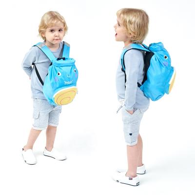 China Blue Custom Logo Backpack Cute Mini Waterproof Beach Bags Kids Trolley School for sale