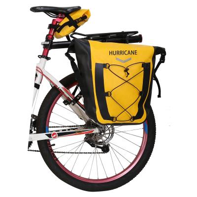 China camping & Good Quality Custom Waterproof Bicycle Pannier Double Rear Bag Rise for sale