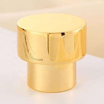 China SANKO Non Refillable Classic Gold Bottle Aluminum Caps for sale