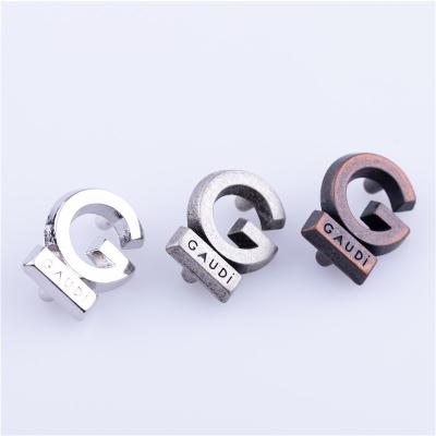 中国 Newest Metal Sign Name Metal Logo Plate Nickel Free Custom Custom Logo 販売のため