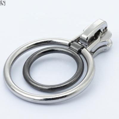 中国 SANKO Nickel Free Metal 5 Custom Zipper Pulls Decorative Zipper Slider and Puller for Clothing 販売のため