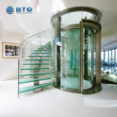 China Supermarket Hot Sale 10mm Clear Bending Partition Interior Decoration Glass China 12mm Manufacturer for sale