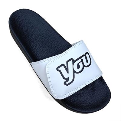 China 2021 fashion trend designer Sandals Men Summer outdoor, fashion men's sandals, new PU men's slide sandals for sale