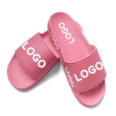 China Wholesale Fashion Trend Factory Designer Logo Slippers Fashion Boy Slippers Shoes Custom Soft Embossed Printed Slides For Men for sale