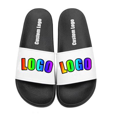 China Custom High Quality Custom Men Slippers Fashion Trend Slides Manufacturer Fashion PVC Sandals Slippers Slippers for sale