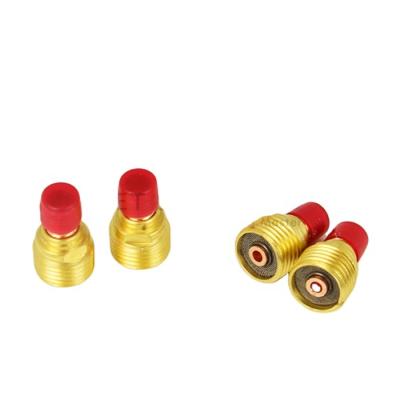 China Brass GET STAR SOLDER wp-9 gas lens bushing body for cat torch for sale