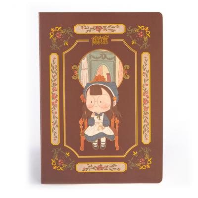 China Customized hardcover personalized sublimation paper notebooks for girls for sale