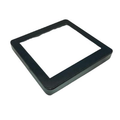 China High Temperature Resistant Black Color Printed Cnc Cooktop Glass Tempered Glass for sale