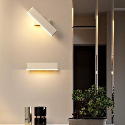 China Saving Modern Modern Style Rotatable LED Wall Light For Bedroom for sale