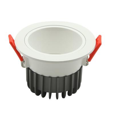 China China modern professional manufacture recessed trimless anti-glare double led downlight for sale