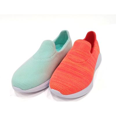 China Fashion trend high quality men women casual running shoes knit shoes ladies sneakers fashion sports shoes for sale