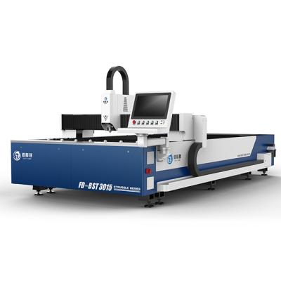 China High Quality Water Cooled CNC Laser Cutting Machine 1kw 2kw 3kw 4kw Steel Plate Cutter Kit Manufacturer With IPG Raycus Generator for sale