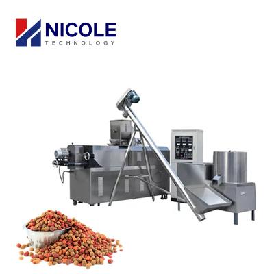 Cina Linea Cat Food Making Machine automatica piena di produzione alimentare dell'animale domestico di Kibble in vendita