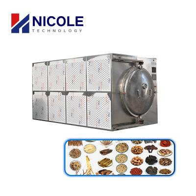 China Secador eléctrico Oven Rotary 30KW - 500KW del vacío de la microonda de la esterilización en venta