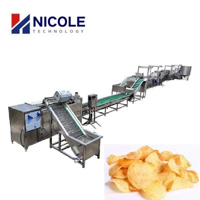 Cina Industriale fresco di Chips Production Line Making Equipment della patata degli ss completamente automatico in vendita