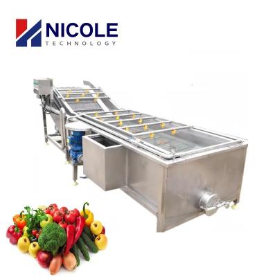 China Electric Fruit Vegetable Cleaning Machine Washing Multifunctional 2.2kw - 10.7kw for sale