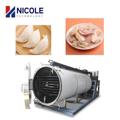 Chine Utilisation large industrielle rotatoire de machine de séchage de Vane Medicine Food Vacuum Freeze à vendre