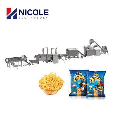 Cina Il cereale Kurls Cheetos Nik Naks Kurkure Production Line ha espulso dall'espulsore rotatorio in vendita