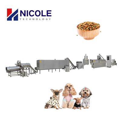 Cina Il cane di animale domestico asciutto della vite gemellata Cat Food Dog Food Extrusion lavora in pieno automatico a macchina in vendita