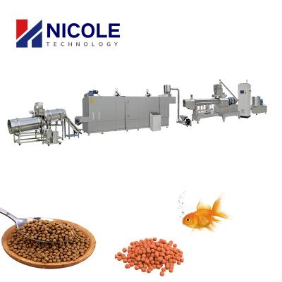 China Fully Automatic Extruded Machines For Fish Pet Cat Dog for sale