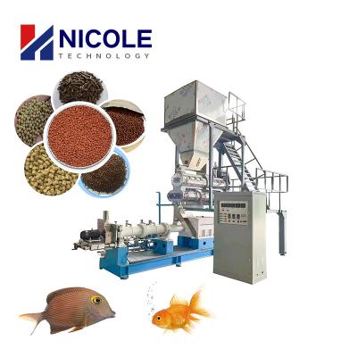 China Large Capacity Commercial Fish Feed Expander Machine Fully Automatic for sale