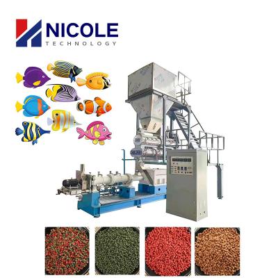 China Large Output Automatic SS304 Fish Feed Manufacturing Machinery With CE for sale