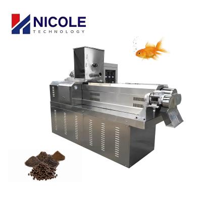 China Full Automatic Fish Food Production Line Floating Fish Feed Extruder Machine for sale