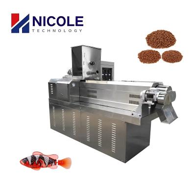 China Customization Extruded Fish Feed Making Machinery Fish Food Production Line for sale