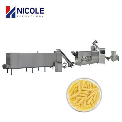 China Stainless Steel Industrial Spaghetti Pasta Macaroni Making Production Line Easy Operation for sale