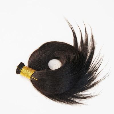 China Good Quality Straight Hair Piece For Women Hair Natural Dyeable Black Hair Volume Longer Long for sale