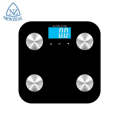 China Body Fat and Water Content Testing Good Quality Digital API 180Kg Electronic Body Fat Electronic Weight Bathroom Scale for sale