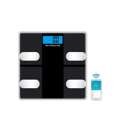 China 70% Viable OFF USB Battery Rechargeable Smart Digital Weight Scale Body BMI Wireless Blue Tooth Scale for sale