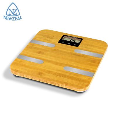 China High Quality Digital LCD Screen Water Content Electronic Weighing Scale Bathroom Electronic Body Fat Measuring Scale for sale