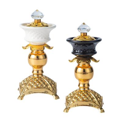 China Classic Hot Sale Censer Metal Opens Antique Incense Holder Aroma Furnace Aromatherapy Stove for sale